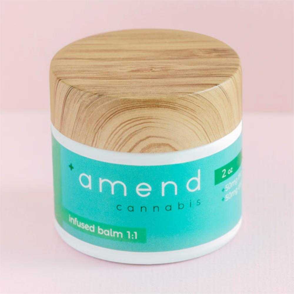 Amend 1:1 Balm (100mg CBD:100mg THC) - 2oz